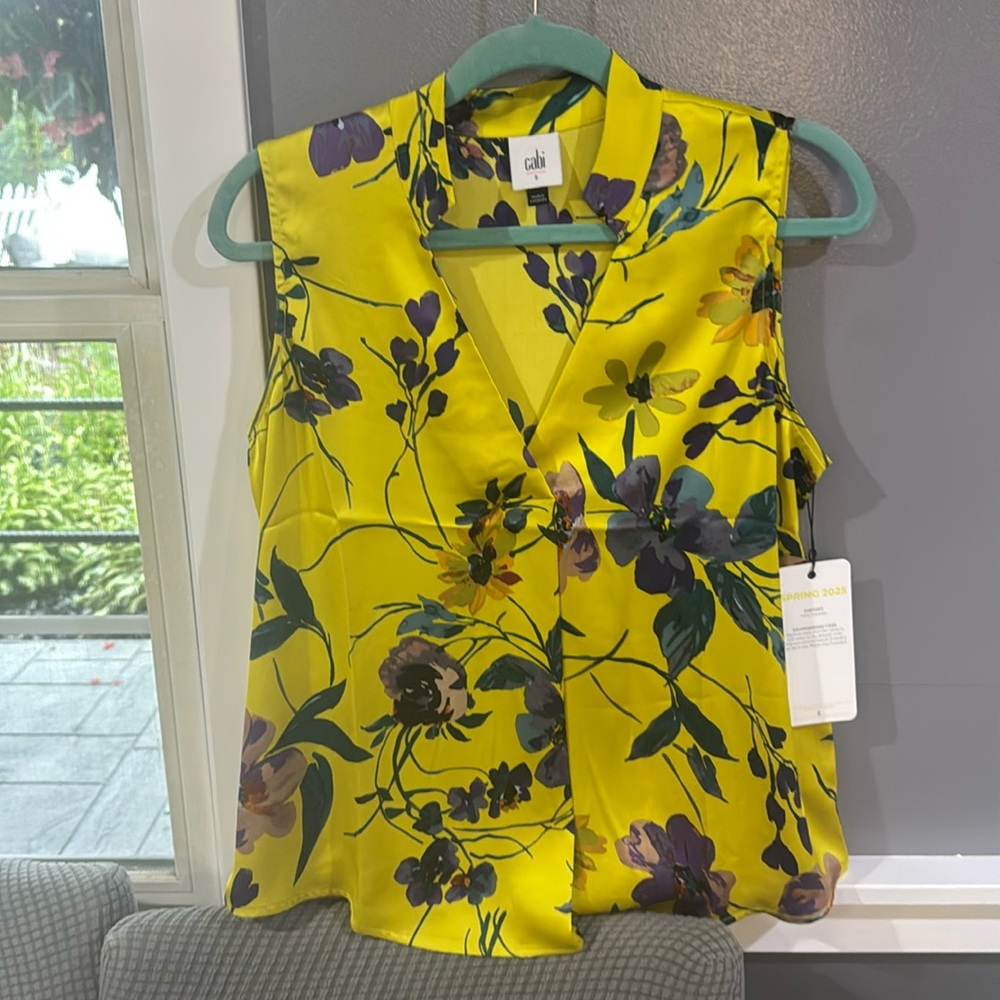 Cabi printed epitome top